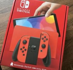 Nintendo Switch本体 有機EL 新品未開封　マリオレッドのサムネイル