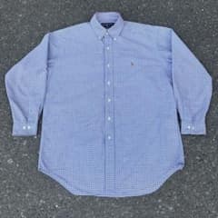 90s Ralph Lauren 長袖シャツ チェック柄のサムネイル
