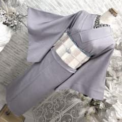 Edo Komon Kimono and Nagoya Obi Set