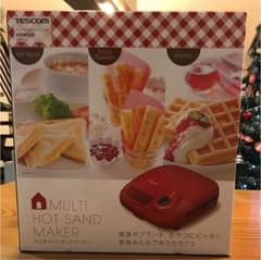 Heart♡様専用 マルチホットサンドメーカー テスコムのサムネイル