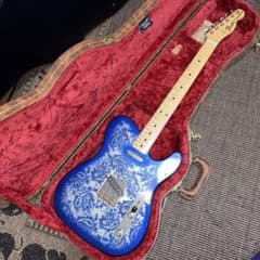 Fender Japan Telecaster Indigo Paisley