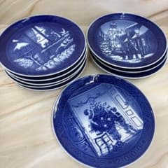 ロイヤルコペンハーゲン イヤープレート 9枚セット 1996〜2005年 Royal Copenhagen イヤープレート 9枚セット 96〜2005年 - メルカリ