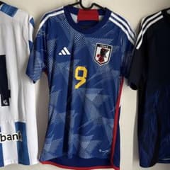 adidas サッカー日本代表 三笘薫 9番 ユニフォームのサムネイル