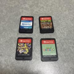 Nitendo Switch ソフト4本セット Nintendo Switch ソフト 4本セット - メルカリ