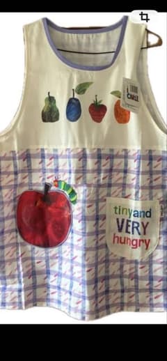 最終値下げとなります Eric Carle はらぺこあおむし エプロンのサムネイル
