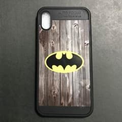 iphonex ケース バットマン ブラック 木目調のサムネイル