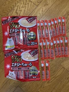 チャオ　CIAO エナジーちゅーる　まぐろ海鮮ミックス味　14g×58本のサムネイル