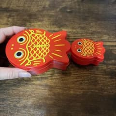 ちょきんぎょ　収納小物ケース 大小セットのサムネイル