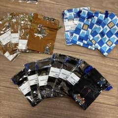 ミニ巾着袋セット 多様なデザインのサムネイル