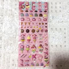 平成レトロ　マイメロディ かさねてはってたのしくデコレーションシール - 5
