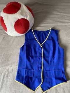 キノピオ帽子　ベスト　セット！のサムネイル