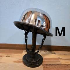 ナチヘル メッキ シルバー М ジャーマンヘルメット ダックテール TT&co