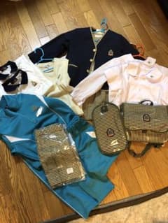 宮崎二葉幼稚園の制服、ジャージ、カバンのセットのサムネイル