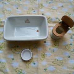 お値下げ☺シルバニアファミリー初期　陶器のオフロとトイレのサムネイル