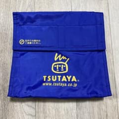 [当時物]TSUTAYAツタヤ レンタルバック ブルーエコバッグ 当時物】TSUTAYA ツタヤ レンタルバッグ ブルー エコバッグ レア 希少