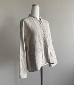 新品アトリエダンタンAtelierd’antanリネンジャケットTaineテーヌ 新品アトリエダンタンAtelierd'antanリネンジャケットTaineテーヌ