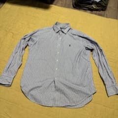 Polo by Ralph Lauren ストライプ長袖シャツ XLのサムネイル