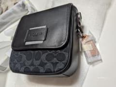 「なんだべ さま」専用 COACH クロスボディ バッグC0916 SV/BK なんだべ さま」専用 COACH クロスボディ バッグC0916 SV/BK - メルカリ