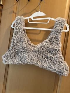 ハンドメイド　フェイクファー ビスチェのサムネイル
