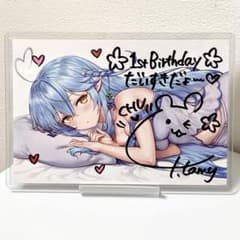 雪花ラミィ グッズまとめ売り(直筆サイン付き) レア】雪花ラミィ 誕生日記念2020 直筆サイン入りポストカード