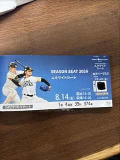 8月14日 ソフトバンク対楽天イーグルスのサムネイル