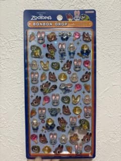 【正規品】ズートピア ボンボンドロップ シール ミニ　miniのサムネイル