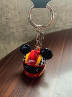 3️⃣ミッキー•ヘルメットキーホルダー/F1 ディズニー/中国限定/MINISOのサムネイル