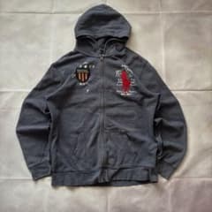 Polo Ralph Lauren Zip Hoodie 星条旗 ビッグポニー - メルカリ