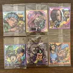 ジョジョの奇妙な冒険 シールウエハース ストーンオーシャン 空条徐倫 アナスイ
