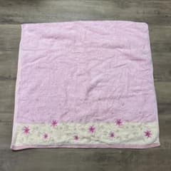 color decor 花柄刺繍 バスタオル ピンクのサムネイル