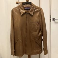 ラルフローレン パープルレーベル 高級ライン レザージャケットM