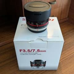サムヤン F3.5/7.5mm フィッシュアイレンズ - メルカリ