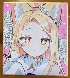 ブルーアーカイブ 手描きイラスト ファンアート ブルアカ セイア 色紙