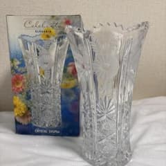 Celebrita スロバキア製 クリスタル花瓶 24%PbO - メルカリ