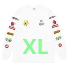 Supreme スポンジボブ 長袖Tシャツ XLサイズ - メルカリ
