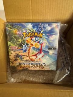 新品未開封・シュリンク付き] ポケモンカード 楽園ドラゴーナ BOX