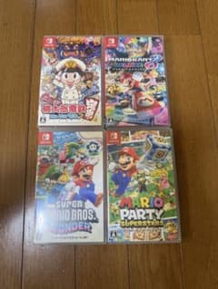 Nintendo Switch ゲーム4本セットのサムネイル