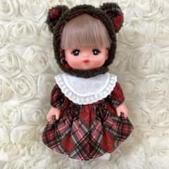 メルちゃん くま耳オータムワンピースコーデのサムネイル