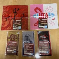 一番くじ ワンピース 赤髪海賊団　G賞 ハンカチアソート　コンプリートセット