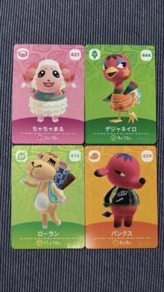 どうぶつの森 amiiboカード　ちゃちゃまるセットのサムネイル