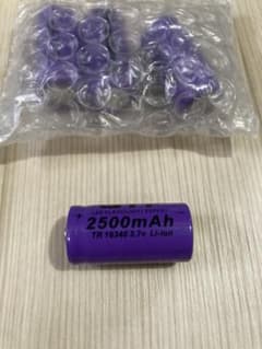 リチウム充電式電池　CR123A TR16340 3.7V 4本のサムネイル