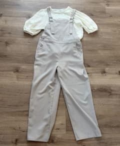LEPSIM ランタンプルオーバー　GU サロペット　セット売り