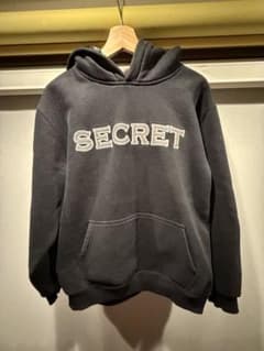 SECRET ブラック パーカー M セットアップのサムネイル