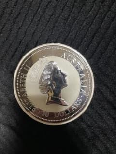 1995年 オーストラリア クカバラ 1キロ銀貨 - メルカリ