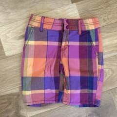 GapKids ハーフパンツ チェック柄 120cmのサムネイル
