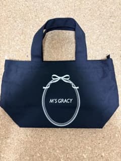 M'S GRACY ネイビー トートバッグのサムネイル