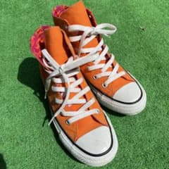 コンバース オールスター ハイカット オレンジ  23cmのサムネイル