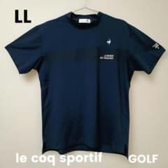 le coq sportif ゴルフシャツ ネイビー LLのサムネイル