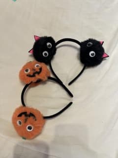 ハロウィン カチューシャ＆タトゥーシールセットのサムネイル
