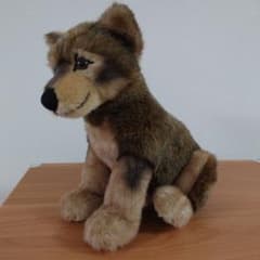 ケーセン　オオカミの子　ぬいぐるみのサムネイル